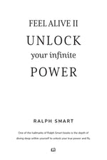 Book cover for Feel Alive II - Unlock Your Infinite Power By Ralph Smart: The Secret Recipe To Becoming Your Greatest Version!