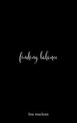 Book cover for finding balance