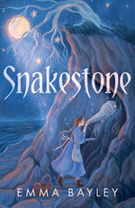 Book cover for Snakestone: A historical adventure for 8-12 year olds based on the true story of Mary Anning