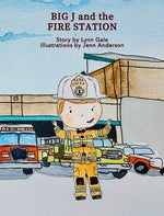 Book cover for Big J and the Fire Station