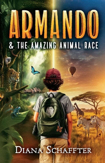 Book cover for Armando and the Amazing Animal Race