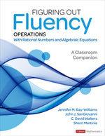 Book cover for Figuring Out Fluency - Operations with Rational Numbers and Algebraic Equations: A Classroom Companion
