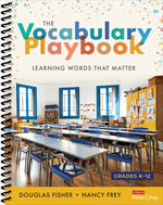 Book cover for The Vocabulary Playbook: Learning Words That Matter, K-12
