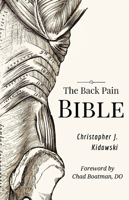 Book cover for Back Pain Bible: A Breakthrough Step-By-Step Self-Treatment Process To End Chronic Back Pain Forever