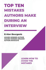 Book cover for Top Ten Mistakes Authors Make During an Interview