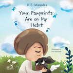 Book cover for Your Pawprints Are on My Heart