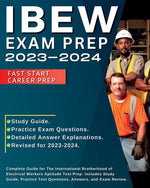 Book cover for IBEW Test Prep 2023-2024: International Brotherhood of Electrical Workers Complete Exam Prep. IBEW Aptitude Test Prep with Study Guide and Pract