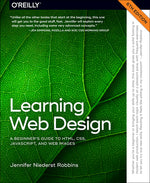Book cover for Learning Web Design: A Beginner's Guide to Html, Css, Javascript, and Web Images