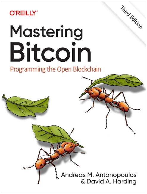 Book cover for Mastering Bitcoin: Programming the Open Blockchain
