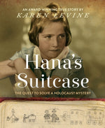 Book cover for Hana's Suitcase: The Quest to Solve a Holocaust Mystery
