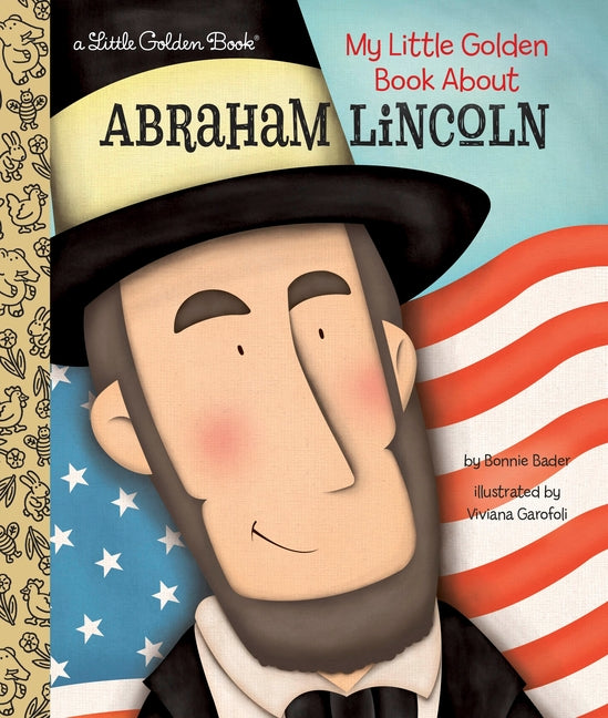 Book cover for My Little Golden Book about Abraham Lincoln