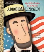 Book cover for My Little Golden Book about Abraham Lincoln
