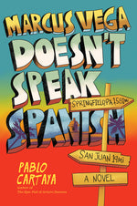 Book cover for Marcus Vega Doesn't Speak Spanish
