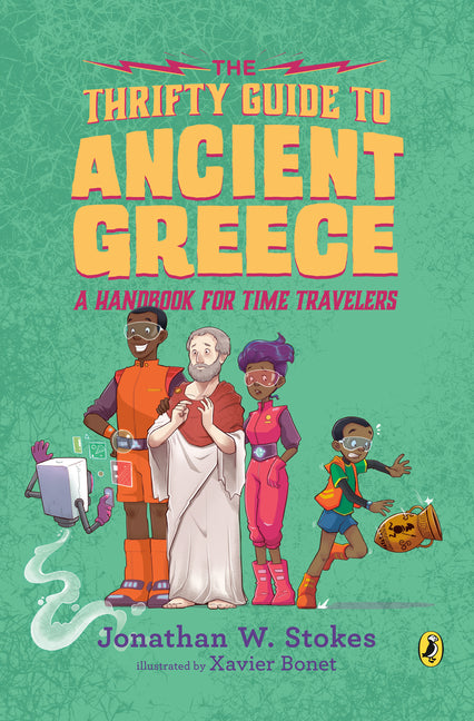 Book cover for Thrifty Guide to Ancient Greece: A Handbook for Time Travelers