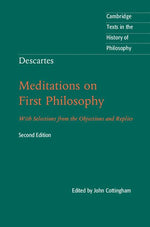 Book cover for Descartes: Meditations on First Philosophy: With Selections from the Objections and Replies