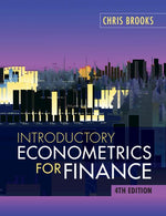 Book cover for Introductory Econometrics for Finance