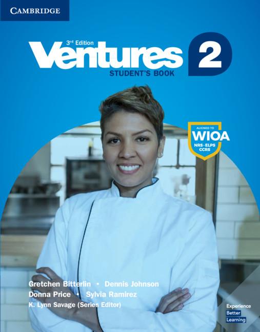 Book cover for Ventures Level 2 Student's Book