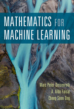 Book cover for Mathematics for Machine Learning