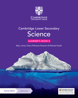 Book cover for Cambridge Lower Secondary Science Learner's Book 8 with Digital Access (1 Year)