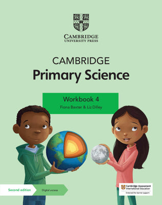 Book cover for Cambridge Primary Science Workbook 4 with Digital Access (1 Year)