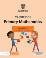 Book cover for Cambridge Primary Mathematics Workbook 2 with Digital Access (1 Year)