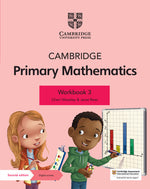 Book cover for Cambridge Primary Mathematics Workbook 3 with Digital Access (1 Year) (Revised)