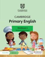 Book cover for Cambridge Primary English Workbook 4 with Digital Access (1 Year)