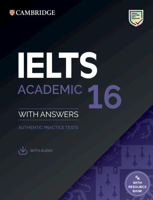 Book cover for Ielts 16 Academic Student's Book with Answers with Audio with Resource Bank
