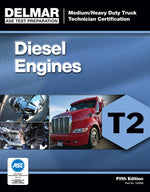 Book cover for Diesel Engines Test T2: Medium/Heavy Duty Truck Technician Certification