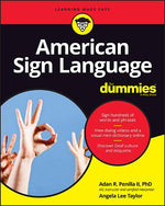 Book cover for American Sign Language for Dummies with Online Videos