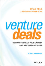 Book cover for Venture Deals: Be Smarter Than Your Lawyer and Venture Capitalist