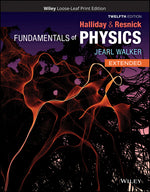 Book cover for Fundamentals of Physics, Extended