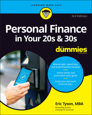 Book cover for Personal Finance in Your 20s & 30s for Dummies