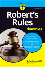 Book cover for Robert's Rules for Dummies
