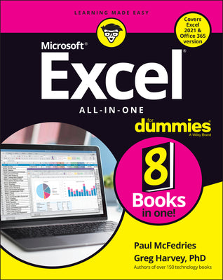 Book cover for Excel All-In-One for Dummies