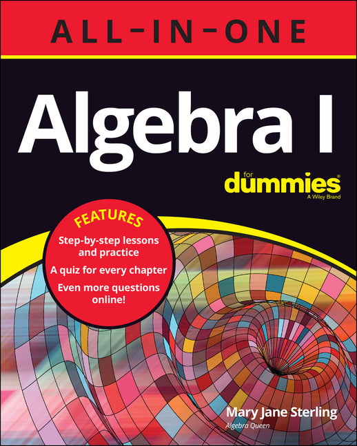 Book cover for Algebra I All-In-One for Dummies
