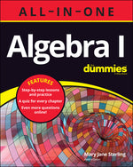 Book cover for Algebra I All-In-One for Dummies