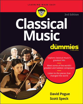 Book cover for Classical Music for Dummies