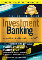 Book cover for Investment Banking: Valuation, Lbos, M&a, and IPOs (Book + Valuation Models)