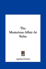 Book cover for The Mysterious Affair At Styles