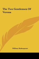 Book cover for Two Gentlemen of Verona