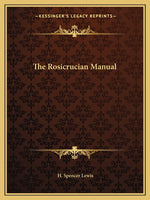 Book cover for Rosicrucian Manual