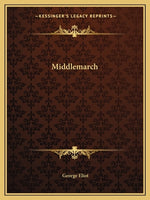 Book cover for Middlemarch