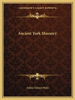 Book cover for Ancient York Masonry