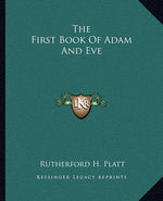 Book cover for First Book Of Adam And Eve
