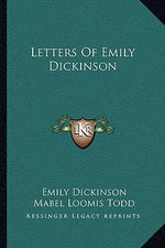 Book cover for Letters Of Emily Dickinson
