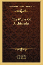 Book cover for Works of Archimedes