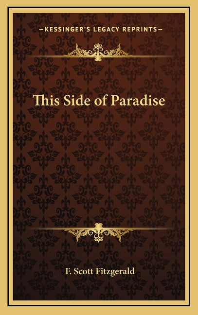 Book cover for This Side of Paradise