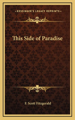 Book cover for This Side of Paradise