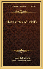 Book cover for That Printer of Udell's
